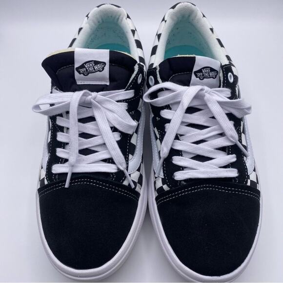 Vans Checkerboard Sneakers Black & White Size 11 for Men - Picture 5 of 8